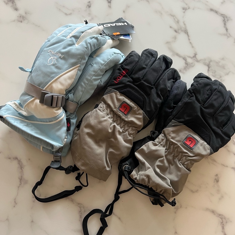 Women’s gloves! Head and Burton